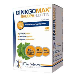 GinkgoMAX Bacopa, Lecitin 60ks