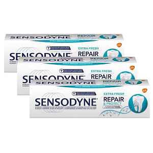 Sensodyne Zubní pasta Repair & Protect Extra Fresh  3x75 ml