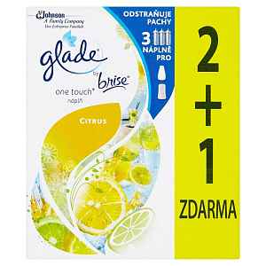 Glade by Brise One Touch Citrus náplň 2+1 3 x 10 ml