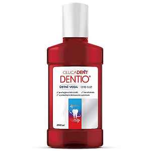 GLUCADENT+ Dentio ústní voda 250 ml