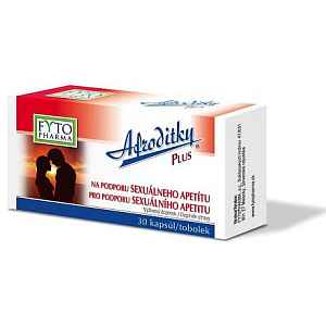 Afroditky Plus tobolky pro sexualní apetit 30 cps