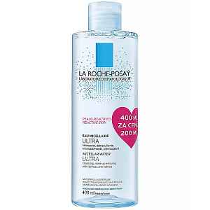 LA ROCHE-POSAY Micelární voda Ultra pro velmi citlivou až reaktivní pleť 400 ml