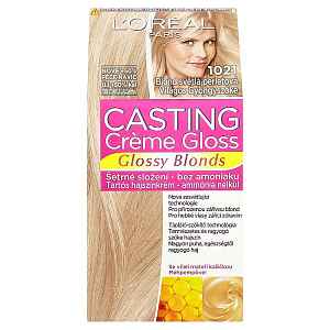 L'Oréal Paris Casting Crème Gloss Glossy Blonds blond světlá perleťová 1021