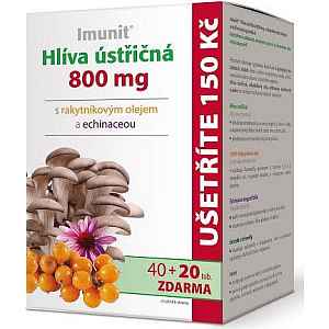 Hlíva ústř.800mg s rakyt. a echi. Imunit 40+20tob