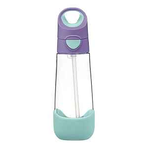B.box Lahev na pití s brčkem - lilac pop 600ml