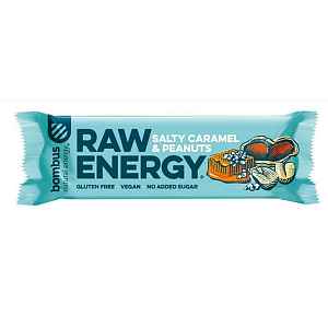 BOMBUS Raw energy salty caramel & peanuts 50 g
