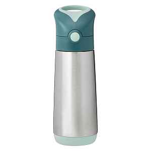 B.box Termoska na pití s brčkem - emerald forest 500ml