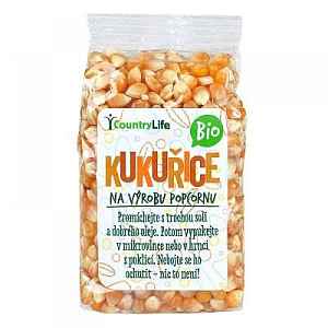 COUNTRY LIFE Kukuřice na výrobu popcornu BIO 200 g