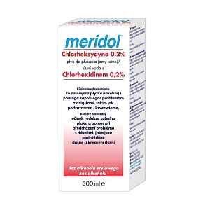 Meridol Ústní voda s chlorhexidinem 0,2% 300 ml