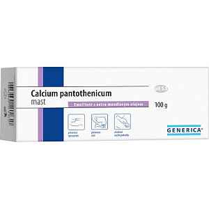 Calcium pantothenicum mast Generica 100g - novinka