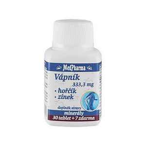 MedPharma Vápník+hořčík+zinek tablety 37
