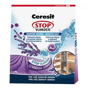 Ceresit Stop Vlhkosti absorbční sáčky 2x50g levandule