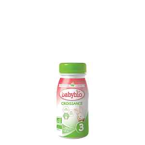 BABYBIO Croissance 3 Tekuté pokračovací kojenecké mléko od 10 měsíce do 3 let BIO 250 ml