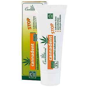 Cannaderm Cannadent ošetřující zubní pasta 75g