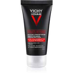 Vichy Homme Structure Force zpevňující protivráskový krém s kyselinou hyaluronovou  50 ml