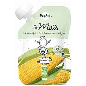 POPOTE Kapsička bio sladká kukuřice 120 g, 6+