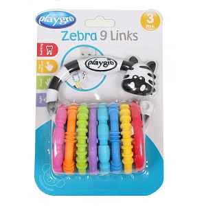 Playgro Zebra s kroužky, nová