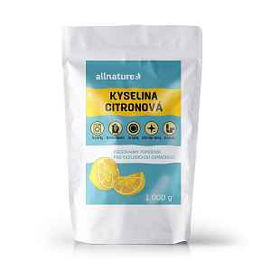 Allnature Kyselina citronová 1000 g