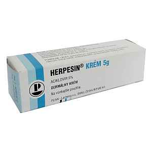 Herpesin krém dermální krém 1 x 5 g 5 %