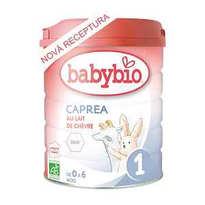 BABYBIO CAPREA 1 plnotučné kozí kojenecké bio mléko 800 g