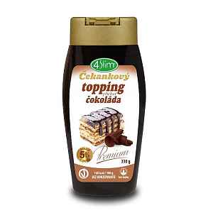 Čekankový topping s příchutí čokolády Premium 330g