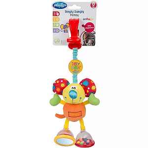 PLAYGRO Závěsná myška s klipem