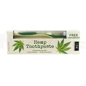 XOC Hemp konopná 100 ml + zubní kartáček dárková sada