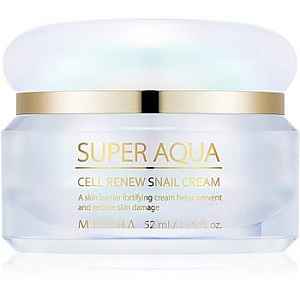 Missha Super Aqua Cell Renew Snail denní krém zpevňující kontury obličeje se šnečím extraktem 52 ml