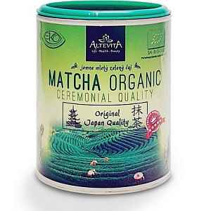 Bio matcha zelený čaj 100g tubus