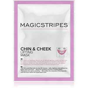 MAGICSTRIPES Chin & Cheek zpevňující hydrogelová maska na krk a tváře 1 ks