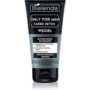 Bielenda Carbo Detox Active Carbon matující čisticí gel pro muže 150 g