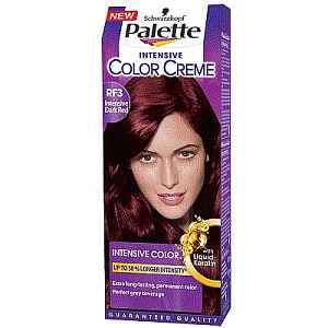 Schwarzkopf Palette Intensive Color Creme barva na vlasy Intenzivní Tmavě Červený RF3