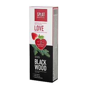 SPLAT Special DUO BLACKWOOD & LOVE zubní pasty 2x75 ml
