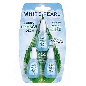 White Pearl kapky pro svěží dech 3x150 kapek