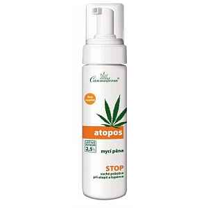 Cannaderm Atopos mycí pěna NEW 180ml
