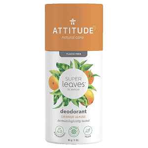ATTITUDE Super leaves Přírodní tuhý deodorant Pomerančové listy 85 g