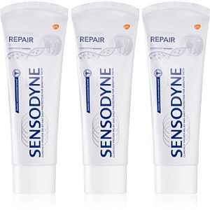 Sensodyne Repair & Protect Whitening bělicí zubní pasta pro citlivé zuby 3x75 ml