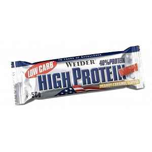 Weider, Low Carb High Protein, 50 g, Peanut-Caramel