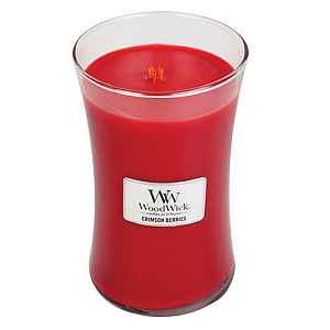 WoodWick vonná svíčka váza Crimson Berries  609 g
