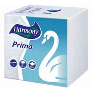 HARMONY prima ubrousky(100ks/fol)33x33cm krepově bílé
