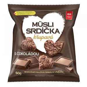 Semix Müsli srdíčka křupavá s čokoládou 150 g