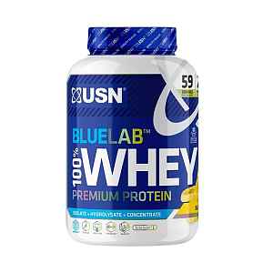 USN BlueLab 100% Whey Protein Premium banán 2000g