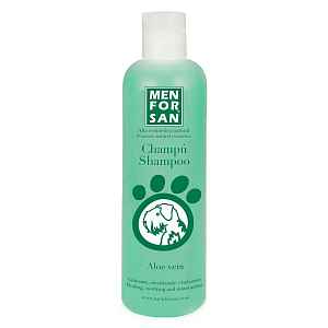 Menforsan Přírodní zklidňující, hojivý šampon s výtažky z aloe vera 300ml