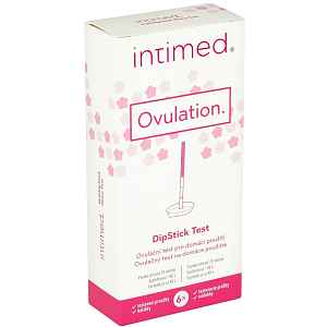 Intimed Ovulation hLH dipStick ovulační test pro domácí použití s kalíšky 6ks