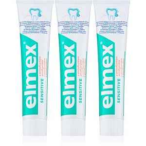 Elmex Sensitive pasta pro citlivé zuby 3 x 75 ml