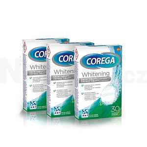 Corega Whitening tabs 3x30 ks 3x30 ks