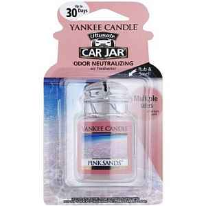 Yankee Candle Pink Sands vůně do auta závěsná