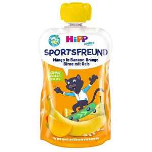 HiPP BIO Sport Hruška-Pomer.-Mango-Banán-Rýže 120g