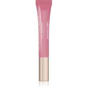 Clarins Lip Make-Up Instant Light lesk na rty s hydratačním účinkem odstín 07 Toffee Pink Shimmer  12 ml