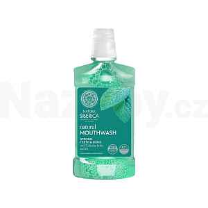 Přírodní ústní voda se 7 sibiřskými bylinami a zinkem Natura Siberica 520ml